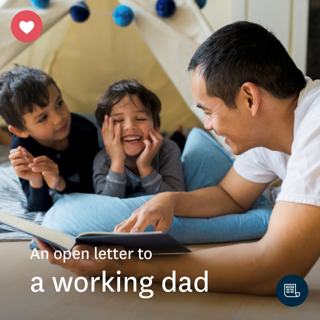 An open letter to a working dad